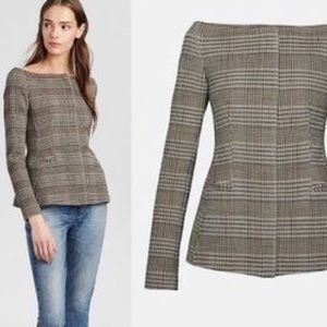 Theory off the shoulder jacket